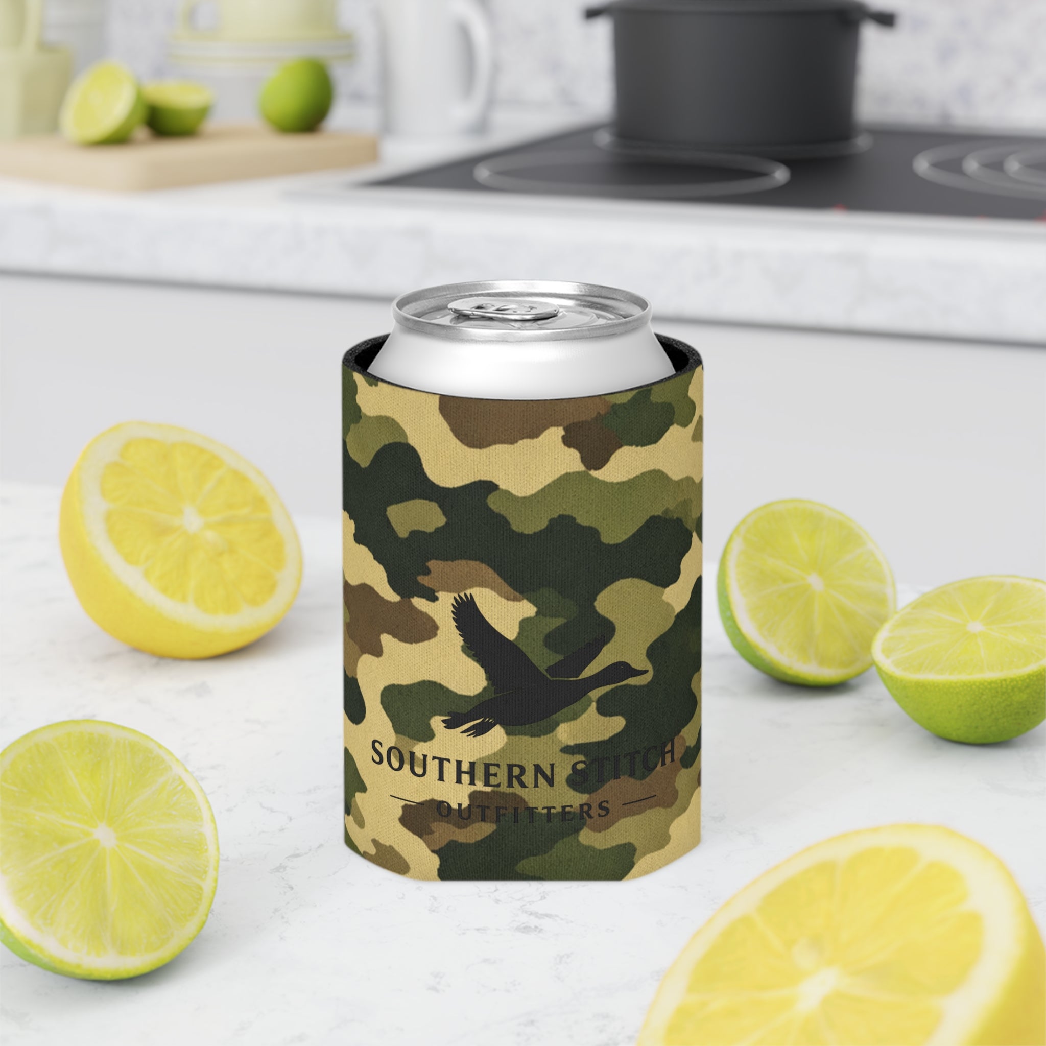 Signature Camo SS Koozie